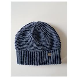 Tommy Hilfiger-Tommy Hilfiger scarf and hat-Navy blue