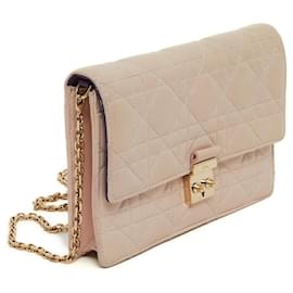 Dior-MISS DIOR WALLET ON CHAIN PINK-Pink