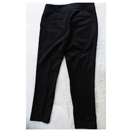 Sandro-Pants, leggings-Black