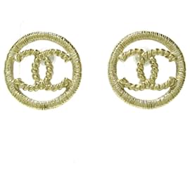 Chanel-Pendiente de Chanel-Dorado