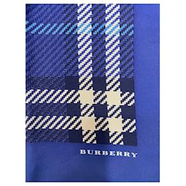 Burberry-Bufandas-Azul