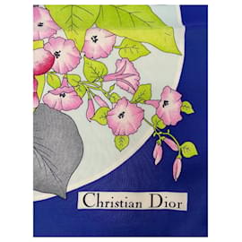 Christian Dior-Lenços de seda-Multicor