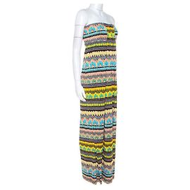 Diane Von Furstenberg DvF strapless Farrin silk maxi dress Multiple colors