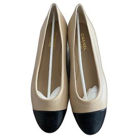 Chanel ballerina Black Beige