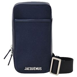 Jacquemus Bolsa Le Giardino em Canvas Azul Azul