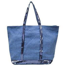 Vanessa Bruno Cabas L 780 Saco oceano Azul