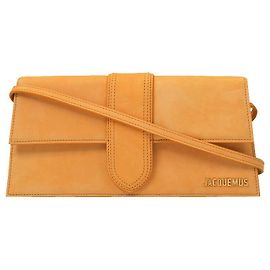 Jacquemus Le Bambino Long Bag in Orange Leather Orange
