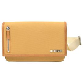 Jacquemus Bolso Le Messageru de Lona Naranja Naranja