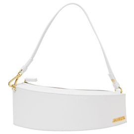 Jacquemus Le Bomba Bag in White Leather White