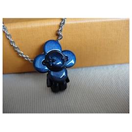 Louis Vuitton-VIVIENNE pendant necklace-Blue