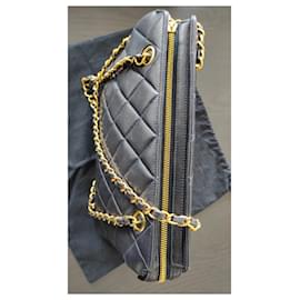 Chanel-Chanel Vintage Tasche-Dunkelblau