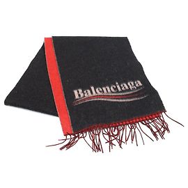 Balenciaga sciarpe Nero Rosso