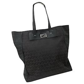 Fendi-Tote bag-Black