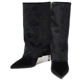 *[Used] Balmain Boots Women's SIZE 35 (S) Black