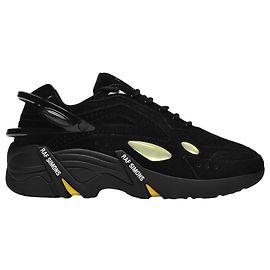Raf Simons Cylon 21 Baskets in Black Leather Black