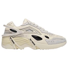 Raf Simons Cylon 21 Baskets in White Microfiber Flesh