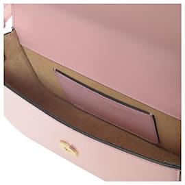 JW Anderson-Chain Baguette Anchor Bag in Pink Leather-Pink