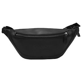 Coach League Bauchtasche aus schwarzem Leder Schwarz