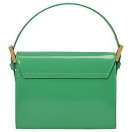 Autre Marque-Fran Super Green Semi Patent Leather-Green