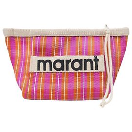 Isabel Marant Powden Bag in Pink Canvas Pink