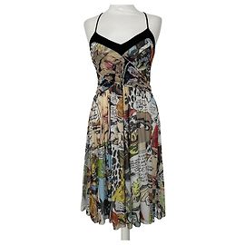 Vestido Iceberg em Poliamida Multicor Multicor