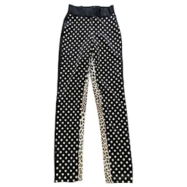 Emanuel Ungaro Pants Polyamide Elastane Size 42 Multiple colors