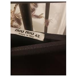 Miu Miu-jupe courte-Noir