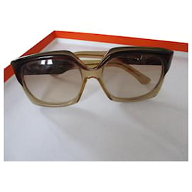 Céline-Oversized sunglasses.-Light brown