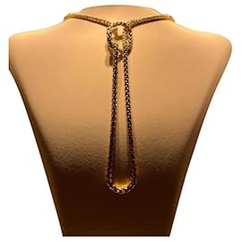 Autre Marque-Lange Halsketten-Golden