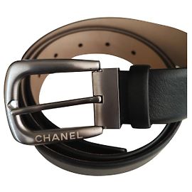 Chanel Belts Black