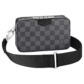 Louis Vuitton-LV Alpha wearable wallet new-Grey