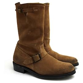 Balmain-[Used] BALMAIN HOMME / engineer boots-Beige