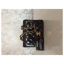 Chanel-CHANEL PATENT MINI-Preto