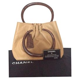 CHANEL Lammfell Hellbraun
