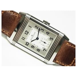 Jaeger Lecoultre-JAEGER LECOULTRE Reverso classic large Small Second Q3858522 Genuine goods Mens-Grey