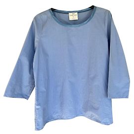 Blusa Forte Forte in cotone blu Blu