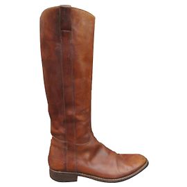 Autre Marque Regain leather riding boots brown size 38 Brown