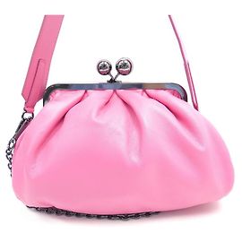 NEUE MAX MARA PASTICCINO WEEKEND HANDTASCHE IN PINK NAPPALEDER HANDTASCHE Pink