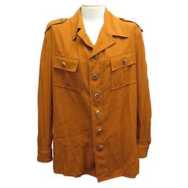 NEW ARNYS PARIS JACKET SIZE L 50 ORANGE SILK COAT NEW SILK JACKET Orange