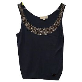 Michael Kors maglia canotta nera Nero