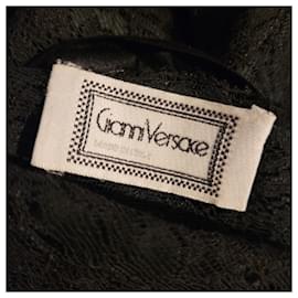 Gianni Versace-Lencería vintage de Gianni Versace-Negro
