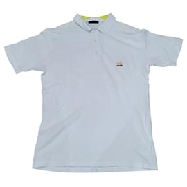 Christian Dior-Christian Dior white polo shirt-White