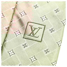 Louis Vuitton-Gravata de seda marrom Louis Vuitton-Marrom,Castanho claro