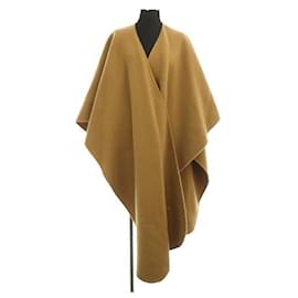 JW Anderson-*[Used] JW Anderson CAPE SCARF Sleeveless wool jacket Cape ONE SIZE Camel-Brown