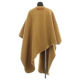 JW Anderson-*[Used] JW Anderson CAPE SCARF Sleeveless wool jacket Cape ONE SIZE Camel-Brown