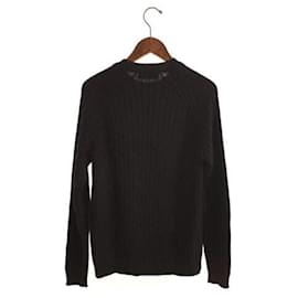 Fendi-**[Used] FENDI Sweater (thick) / 46 / Wool / BLK-Black