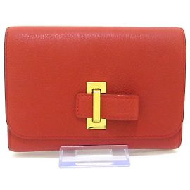 Cartera Delvaux Roja