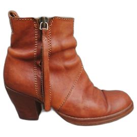 botas Acne Pistol modelo p 36 Marrón claro