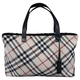 Burberry-BURBERRY - Borsa a mano in maglia-Altro