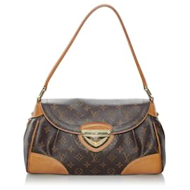 Louis Vuitton-Louis Vuitton Brown Monogram Beverly MM-Brown